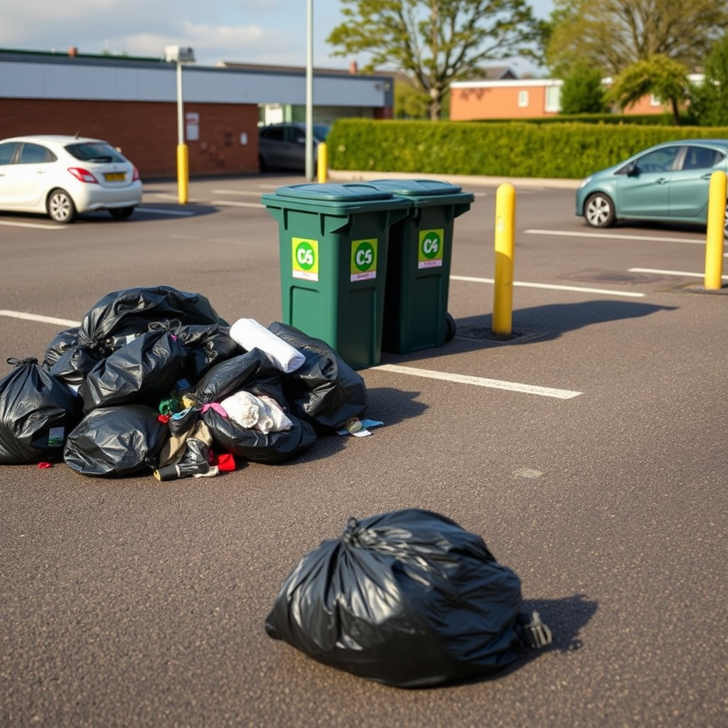 Fury as supermarket fly-tipping reaches record highs